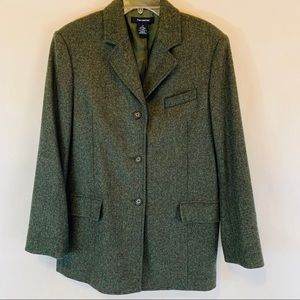 The Limited Blazer Jacket Wool Pockets Lined